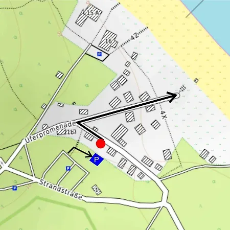 Uferpromenade Strandhaus-stern 아파트 *